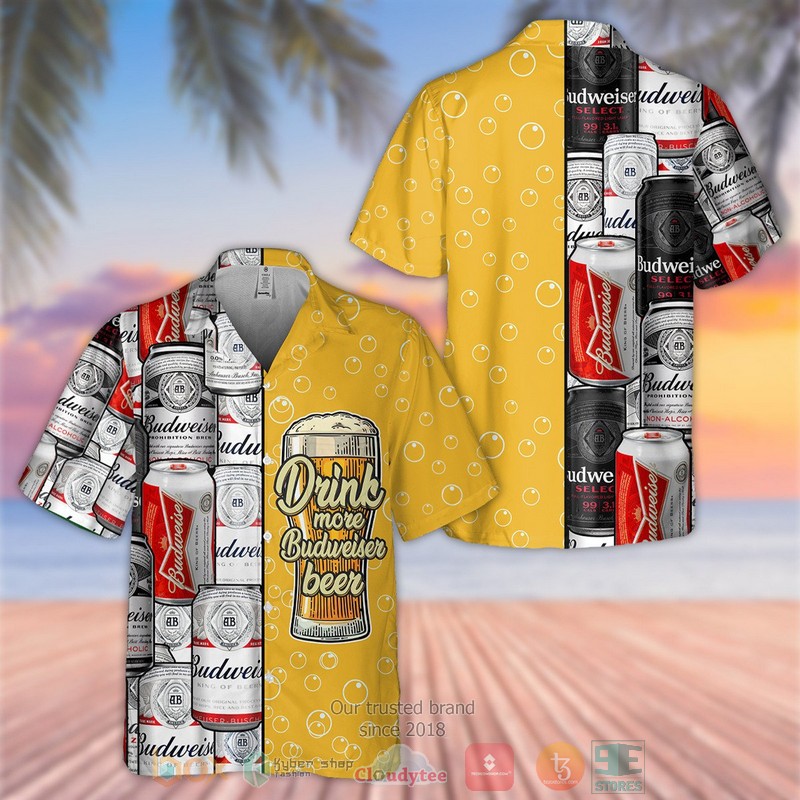 Drink_more_Budweiser_beer_Hawaiian_Shirt