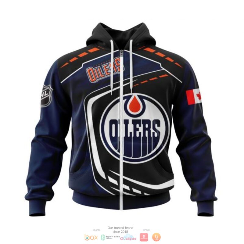 Edmonton_Oilers_NHL_black_blue_3D_shirt_hoodie_1