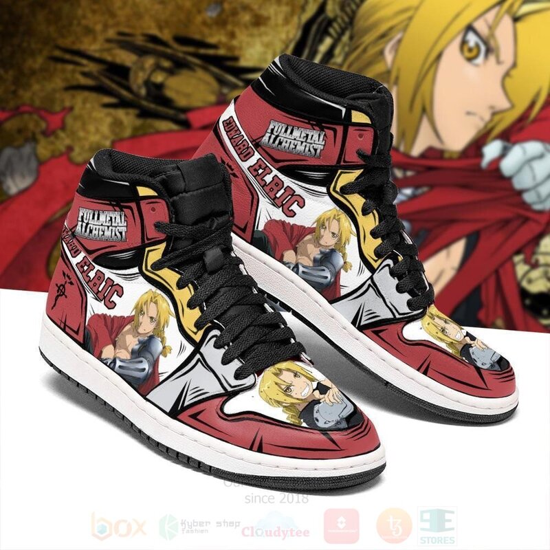 Edward_Elric_Fullmetal_Alchemist_Anime_Custom_Air_Jordan_High_Top_Shoes_1