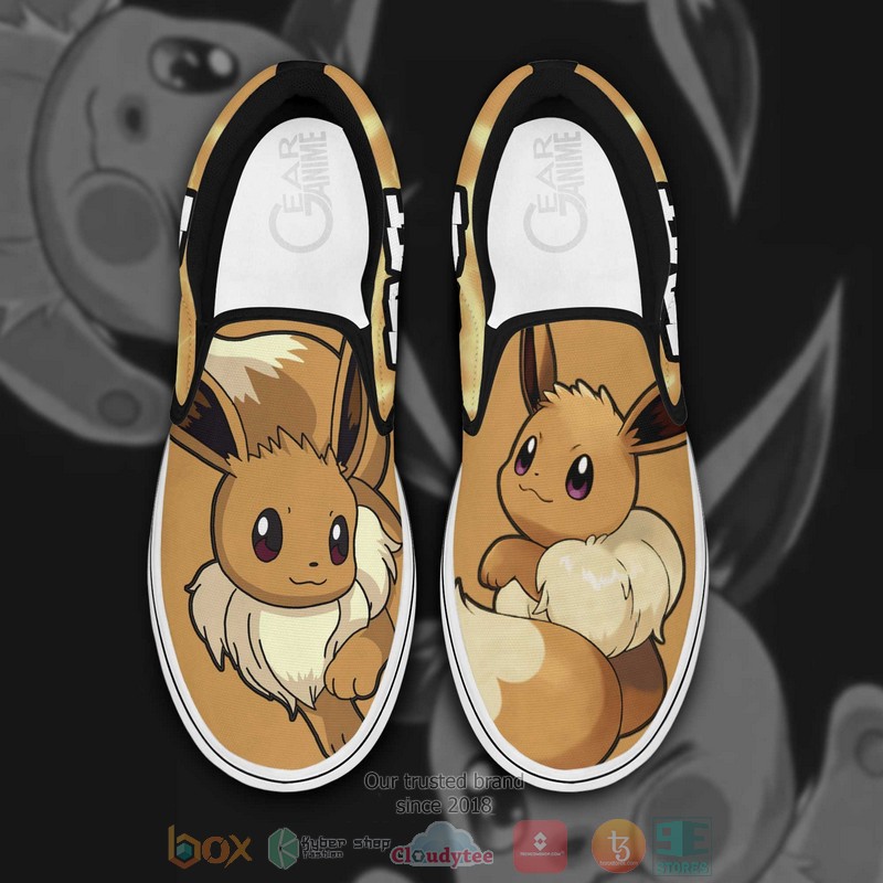 Eevee_Pokemon_Anime_Slip-On_Shoes