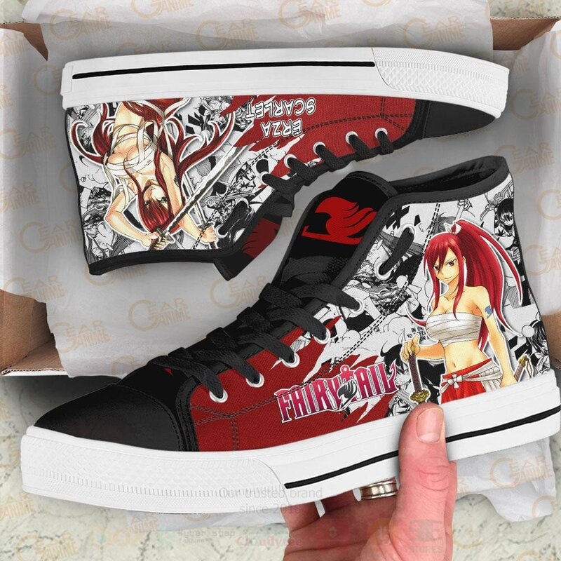 Erza_Scarlet_Custom_Fairy_Tail_Anime_High_Top_Shoes_1