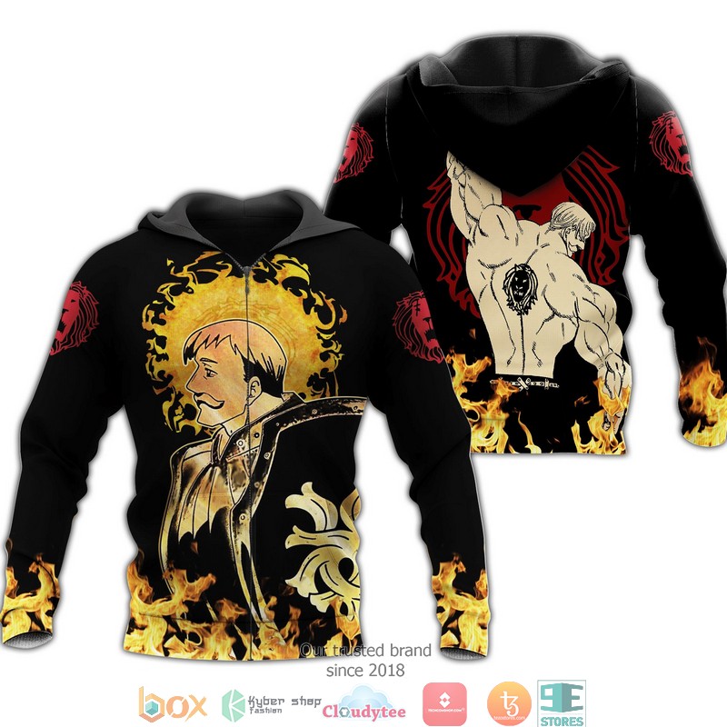 Escanor_Zip_Seven_Deadly_Sins_Anime_Costume_3d_shirt_hoodie