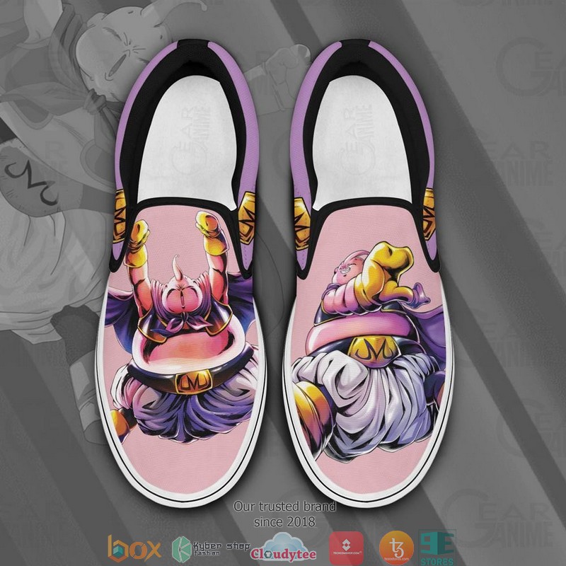 Fat_Buu_Dragon_Ball_Anime_Slip_On_Sneakers_Shoes