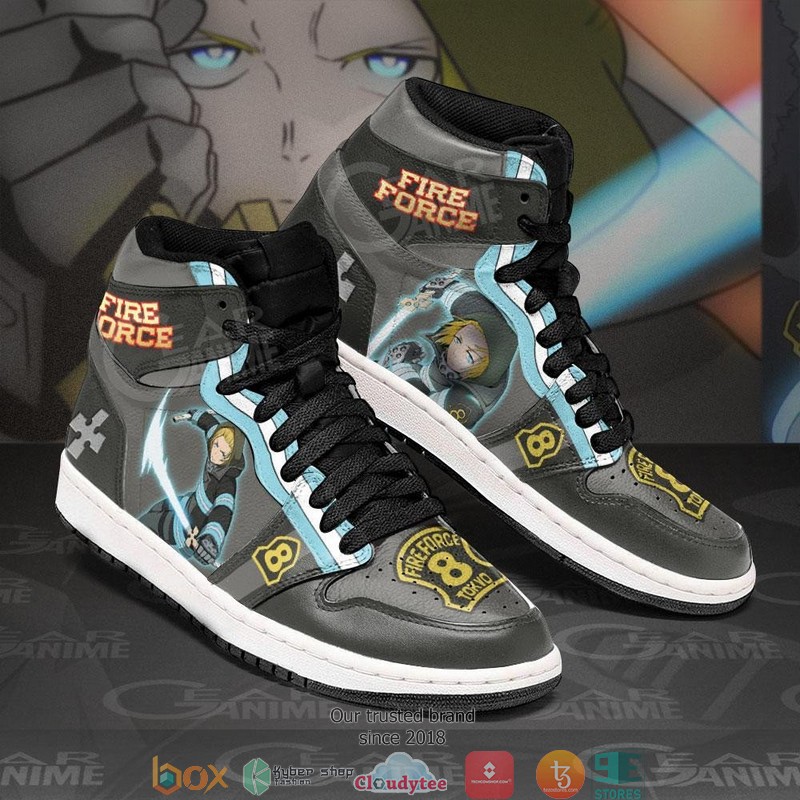 Fire_Force_Arthur_Boyle_Anime_Air_Jordan_High_top_shoes_1