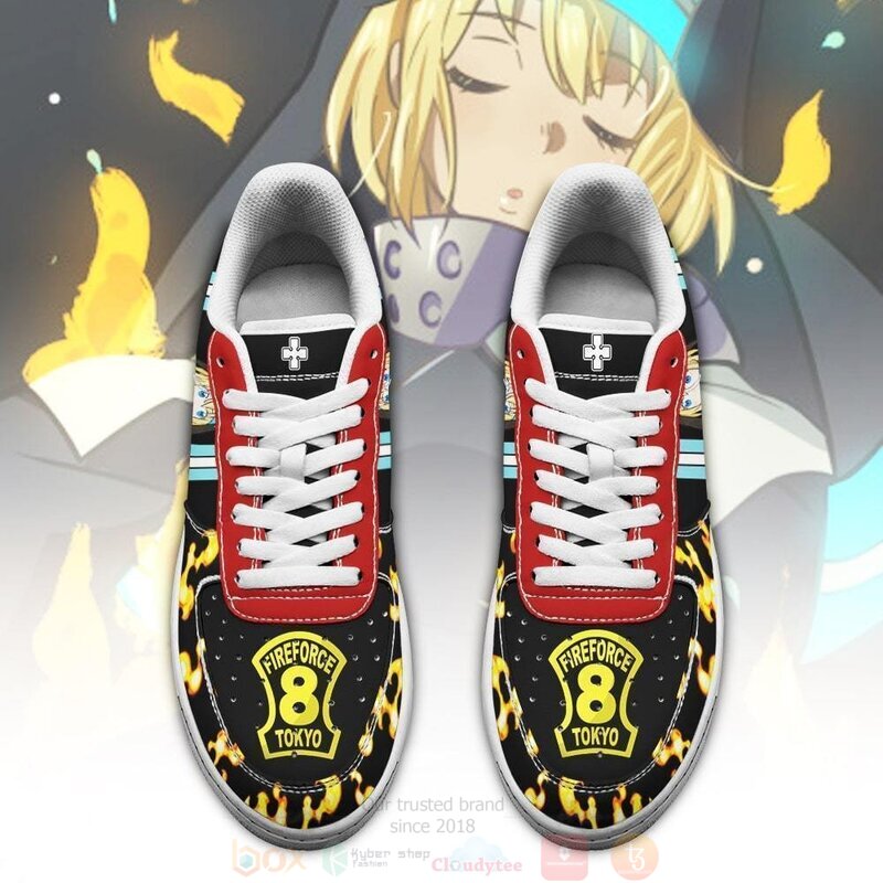 Fire_Force_Iris_Costume_Anime_Nike_Air_Force_Shoes_1
