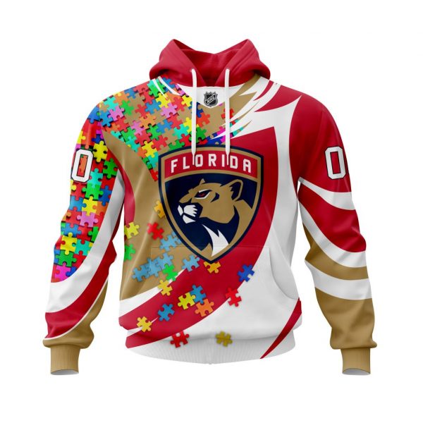 Florida_Panthers_Autism_Awareness_Personalized_Red_NHL_3d_shirt_hoodie