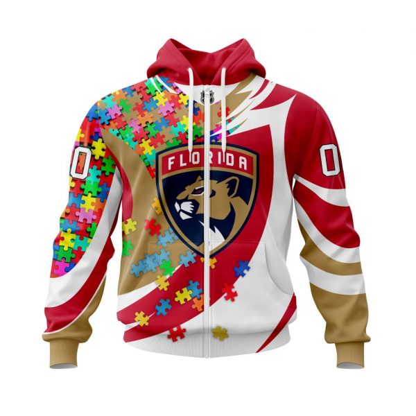 Florida_Panthers_Autism_Awareness_Personalized_Red_NHL_3d_shirt_hoodie_1