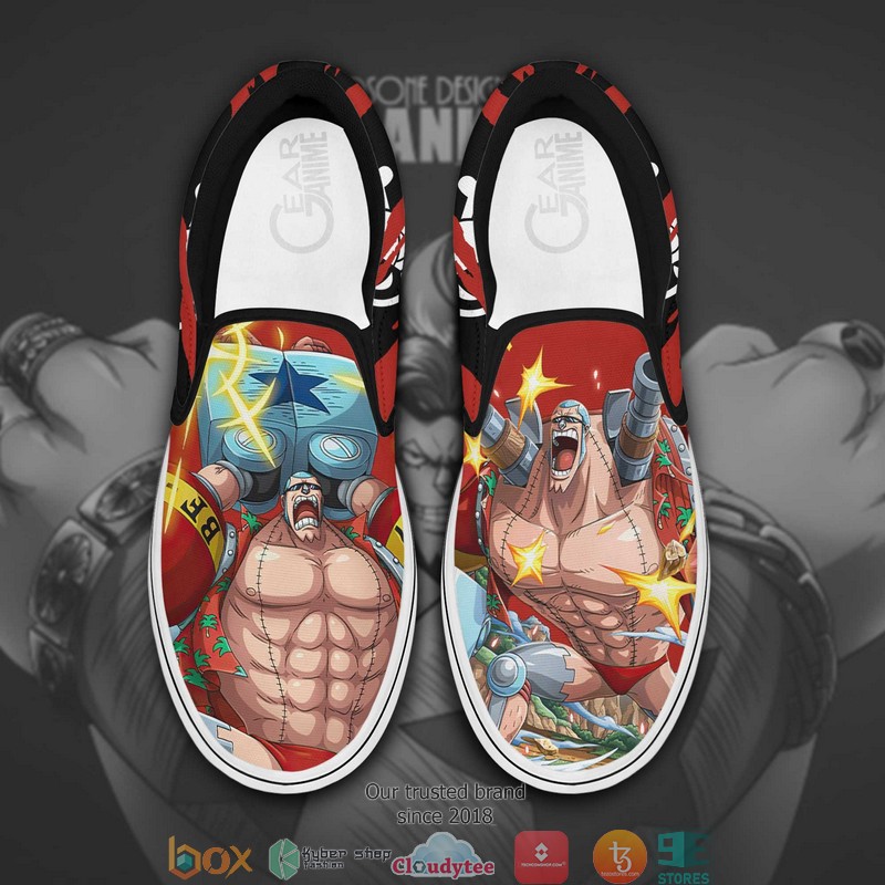 Franky_One_Piece_Anime_Slip_On_Sneakers_Shoes