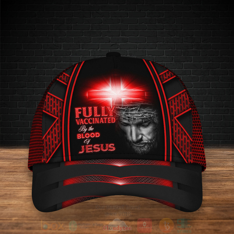 Fully_Vaccinated_By_The_Blood_Of_Jesus_Red_Cap_1