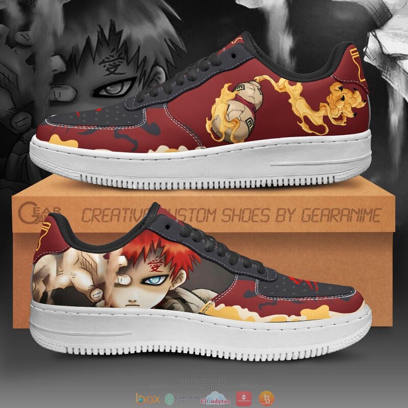 Gaara_Anime_Custom_Nike_Air_Force_shoes