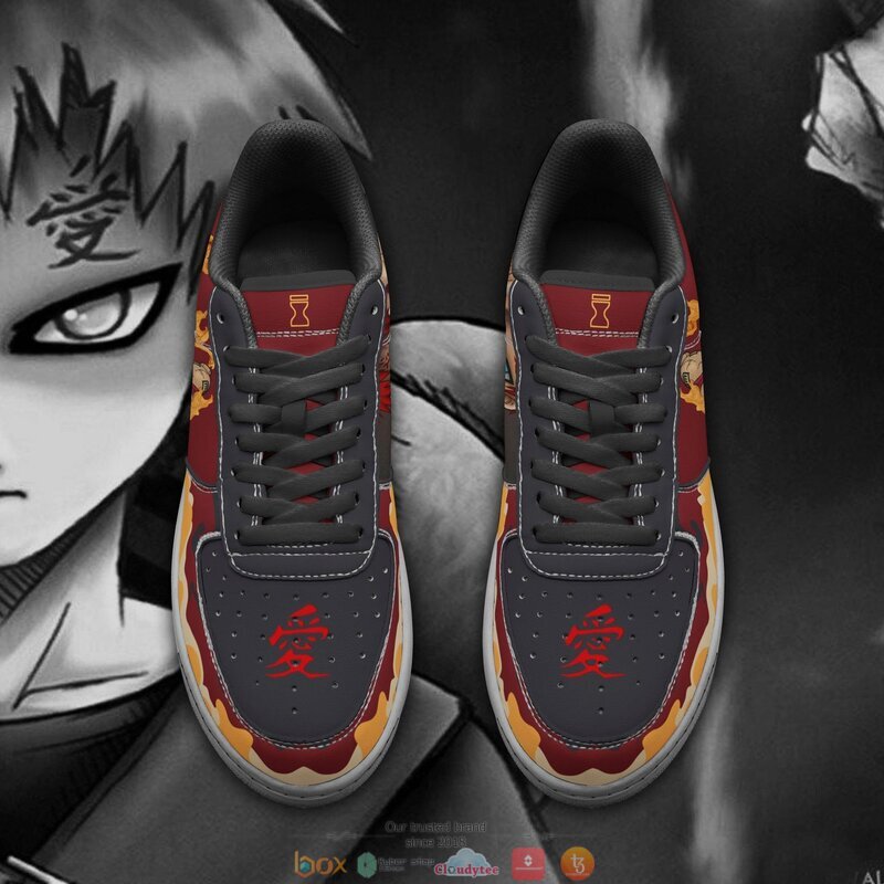 Gaara_Anime_Custom_Nike_Air_Force_shoes_1