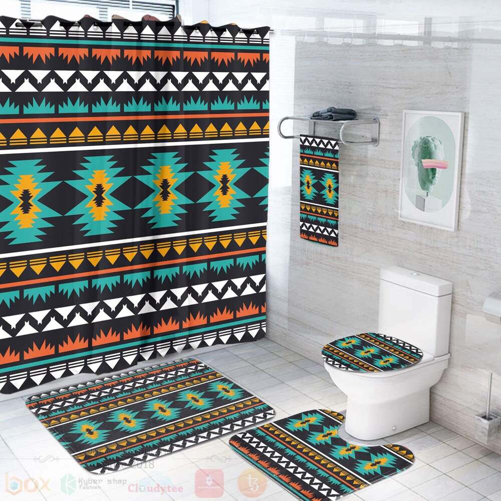 Geometric_Ethnic_Pattern_Bathroom_Set