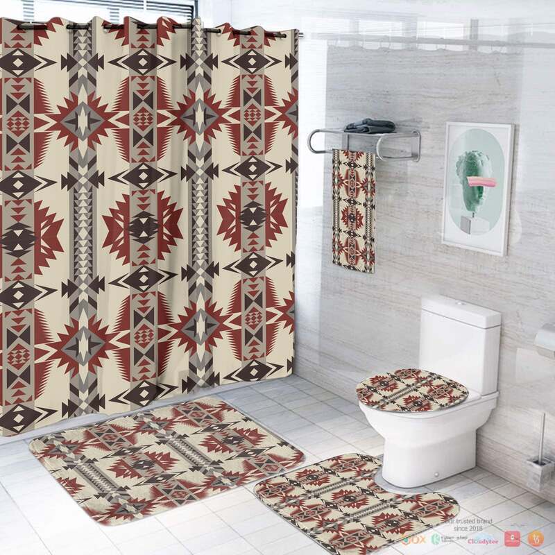 Geometric_Seamless_Pattern_Native_American_Bathroom_Set