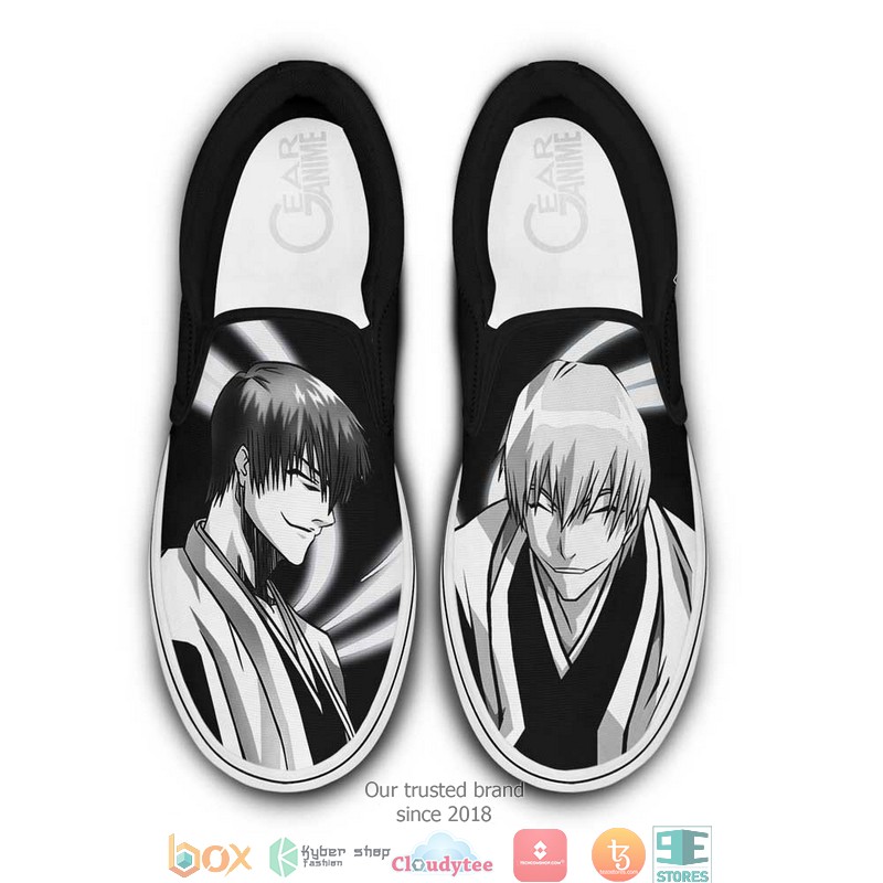 Gin_Ichimaru_Anime_Bleach_Slip_On_Sneakers_Shoes