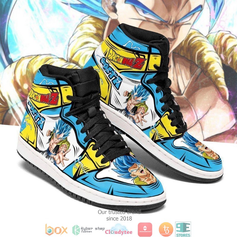 Gogeta_Anime_Dragon_Ball_Air_Jordan_High_Top_Shoes_1