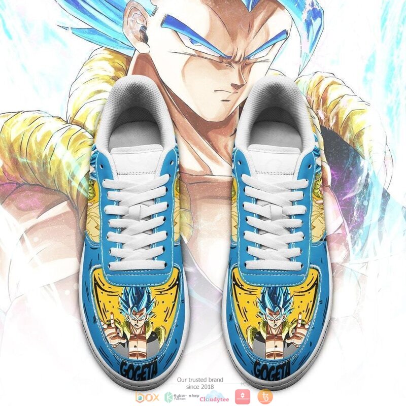 Gogeta_Dragon_Ball_Anime_Nike_Air_Force_shoes_1