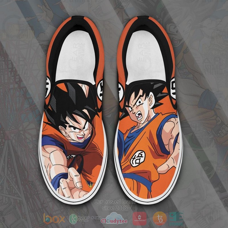 Goku_Canvas_Dragon_Ball_Anime_Slip-On_Shoes