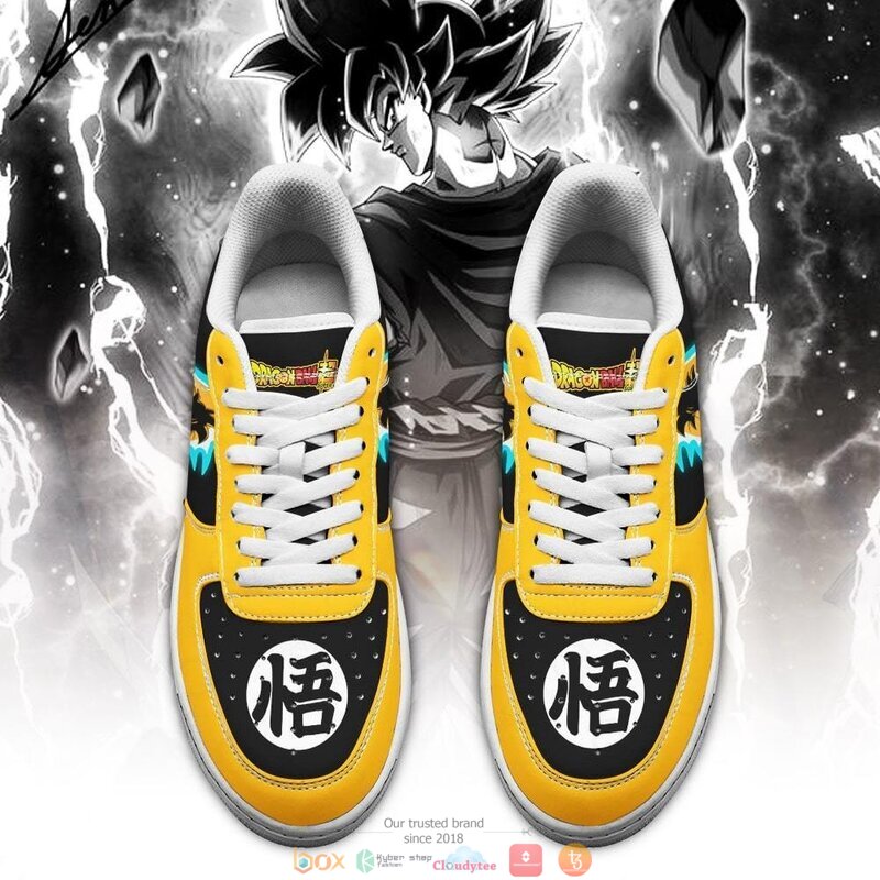 Goku_Silhouette_Dragon_Ball_Anime_Nike_Air_Force_shoes_1