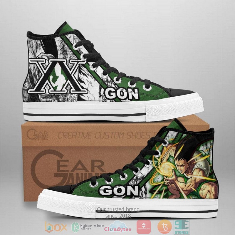 Gon_Adult_Hunter_X_Hunter_High_Top_Canvas_Shoes