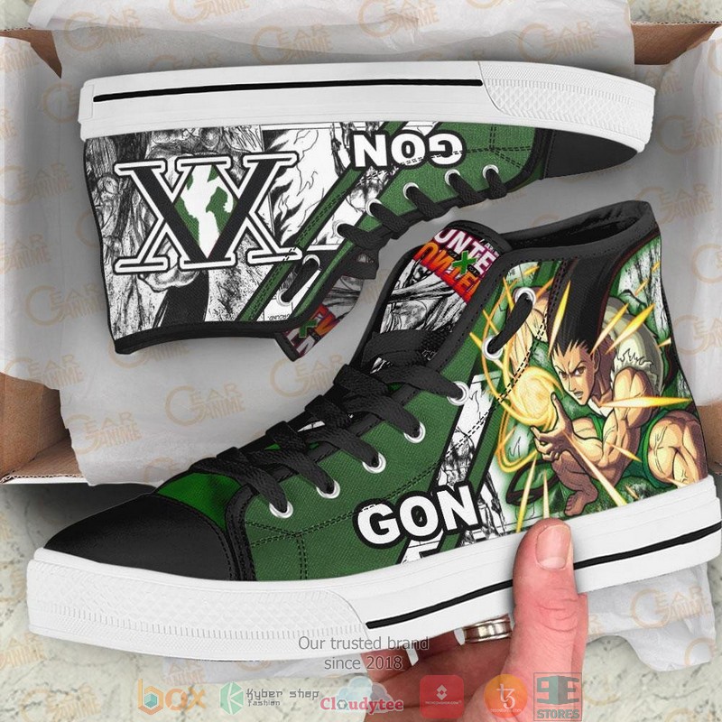 Gon_Adult_Hunter_X_Hunter_High_Top_Canvas_Shoes_1