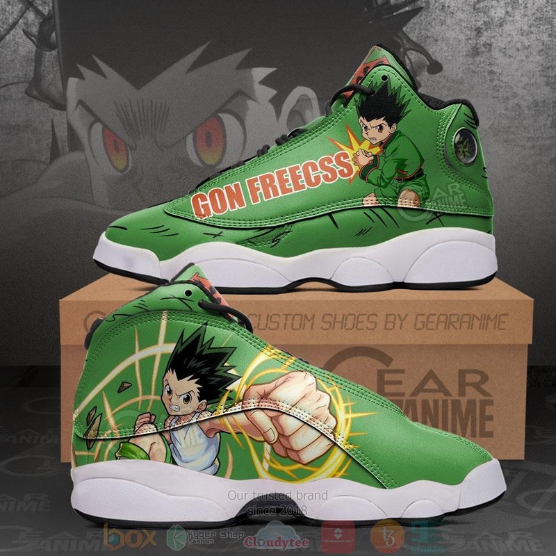 Gon_Freecss_Anime_Hunter_X_Hunter_Air_Jordan_13_Shoes