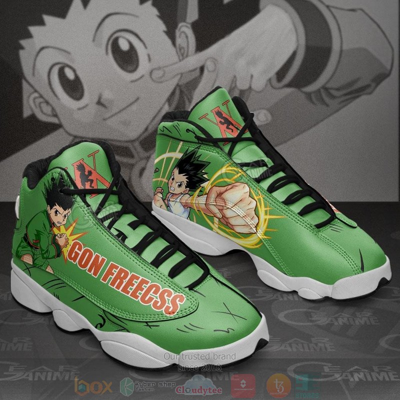 Gon_Freecss_Anime_Hunter_X_Hunter_Air_Jordan_13_Shoes_1