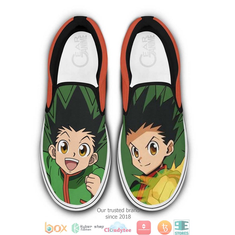 Gon_Freecss_Anime_Hunter_x_Hunter_Slip_On_Sneakers_Shoes