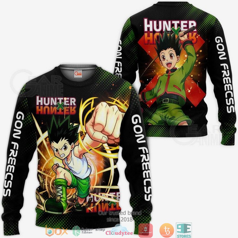 Gon_Freecss_Shirt_Hunter_X_Hunter_Anime_3d_shirt_hoodie_1