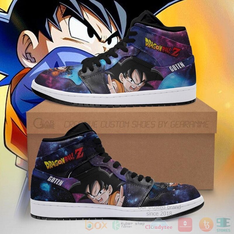 Goten_Sneakers_Galaxy_Custom_Anime_Dragon_Ball_Air_Jordan_High_Top_Shoes