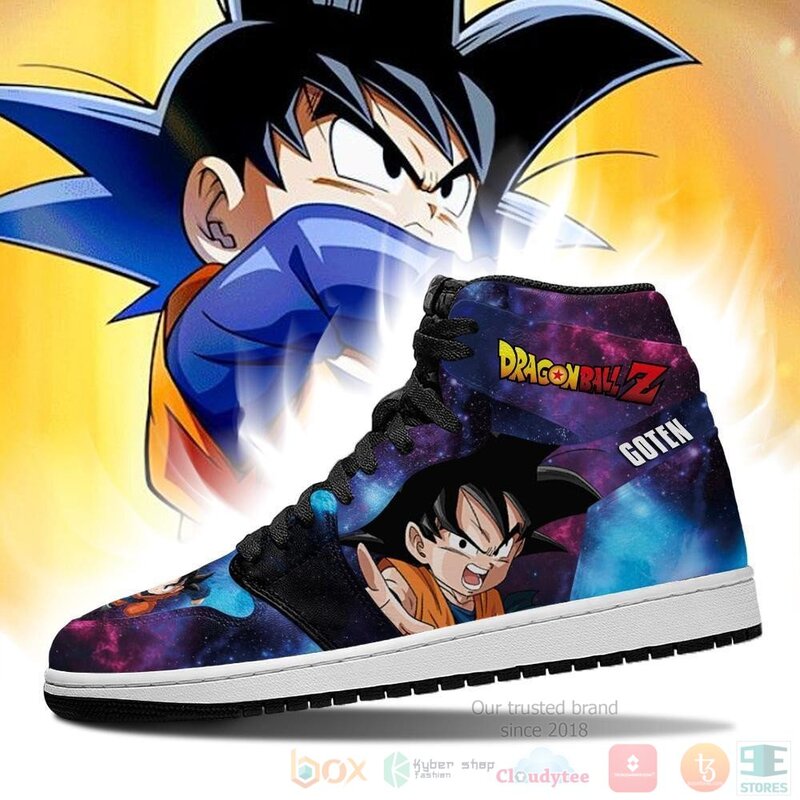 Goten_Sneakers_Galaxy_Custom_Anime_Dragon_Ball_Air_Jordan_High_Top_Shoes_1