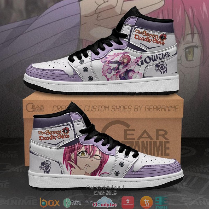 Gowther_Seven_Deadly_Sins_Anime_Air_Jordan_High_top_shoes