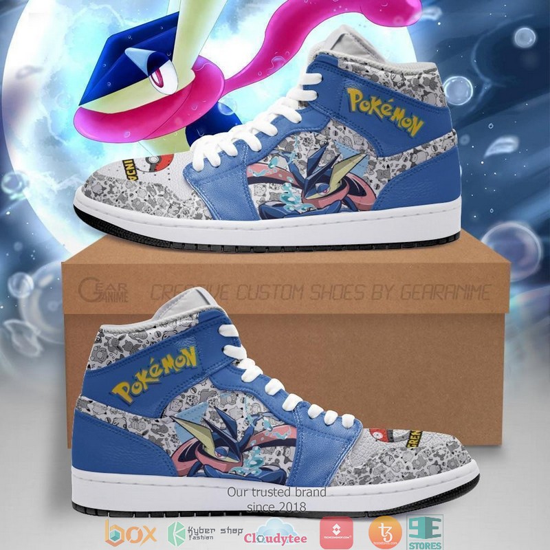 Greninja_Anime_Pokemon_Air_Jordan_High_Top_Shoes