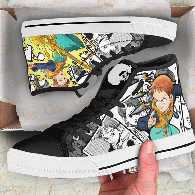 Grizzlys_Sin_of_Sloth_King_Custom_Manga_Anime_Seven_Deadly_Sins_High_Top_Shoes_1