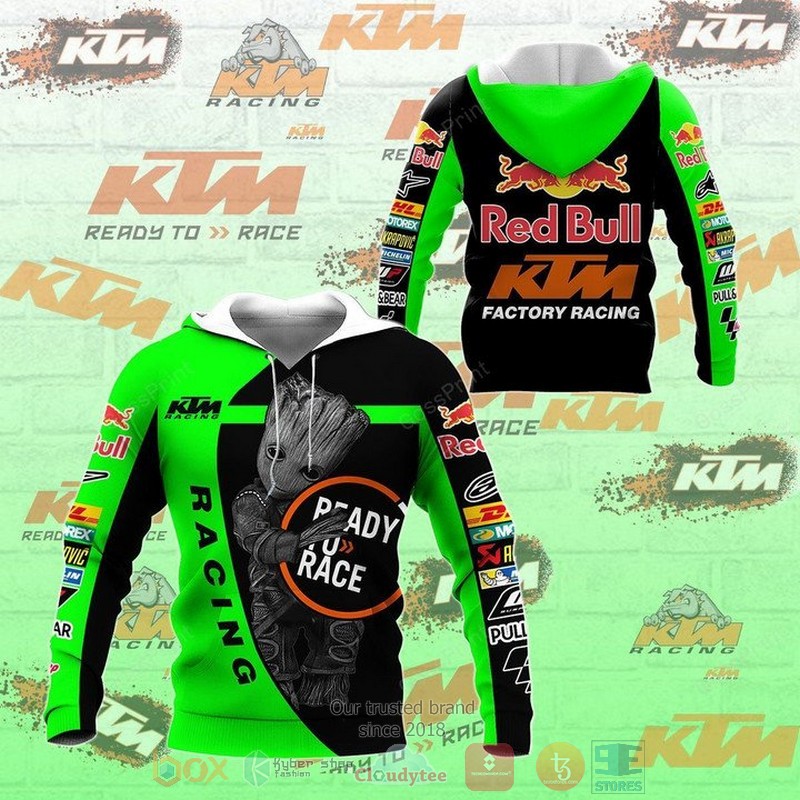 Groot_Ready_to_race_KTM_Racing_3d_shirt_hoodie