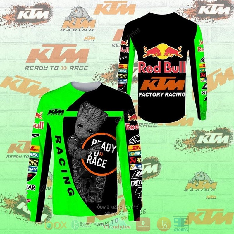 Groot_Ready_to_race_KTM_Racing_3d_shirt_hoodie_1