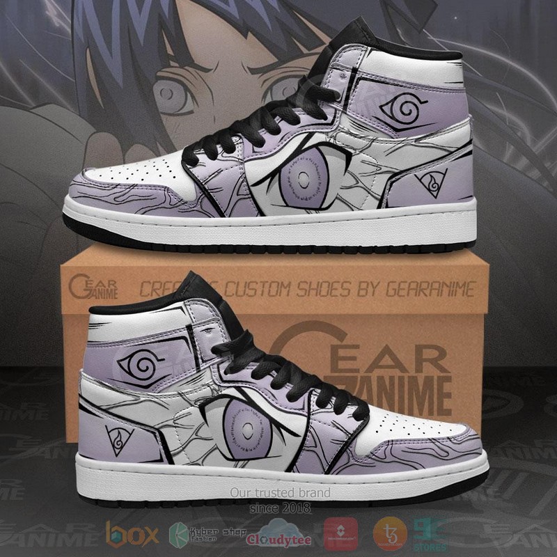 Hinata_Byakugan_Eyes_Anime_Air_Jordan_high_top_shoes