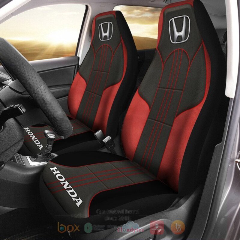 Honda_Black_Red_Car_Seat_Covers