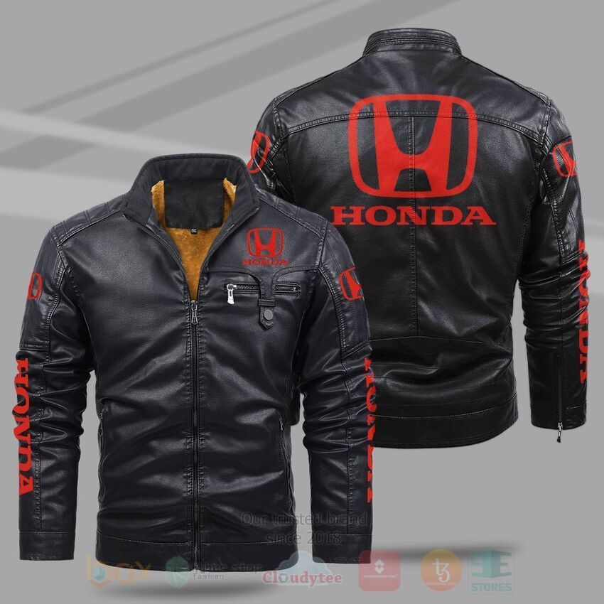 Honda_Fleece_Leather_Jacket