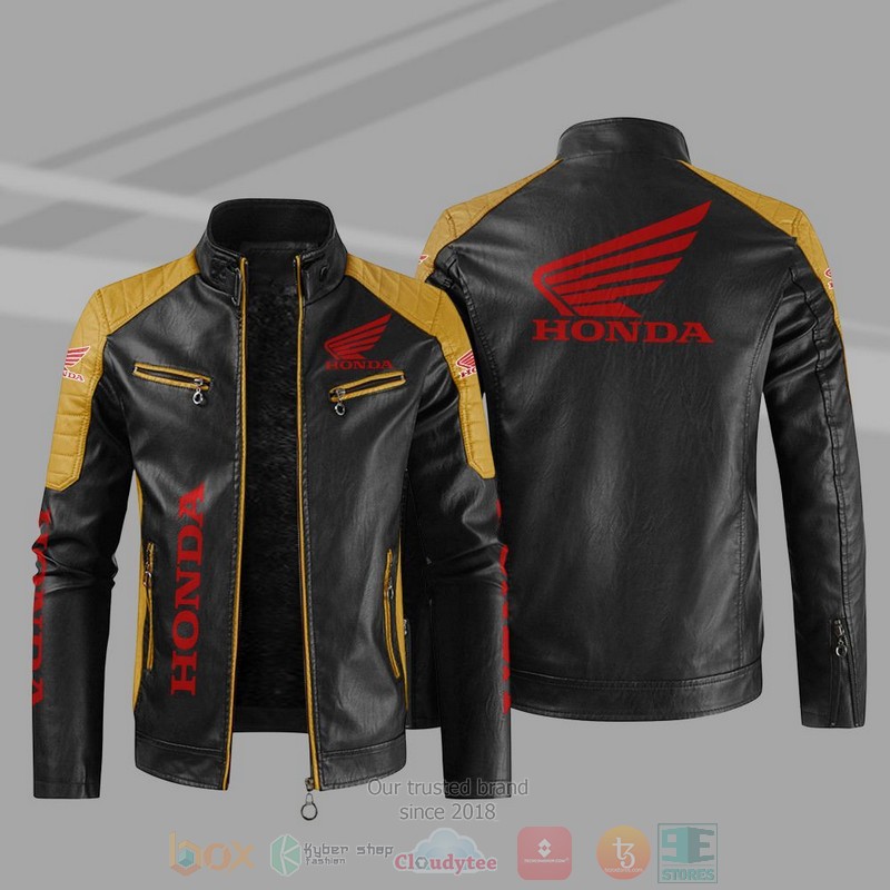 Honda_Motorcycle_Block_Leather_Jacket_1
