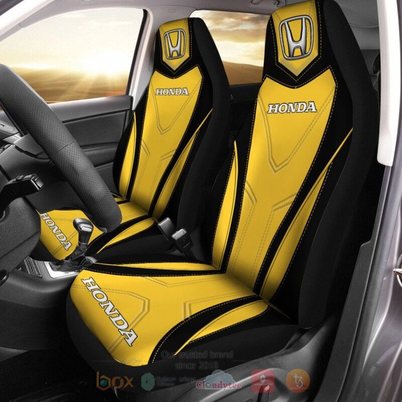 Honda_Yellow_Car_Seat_Covers