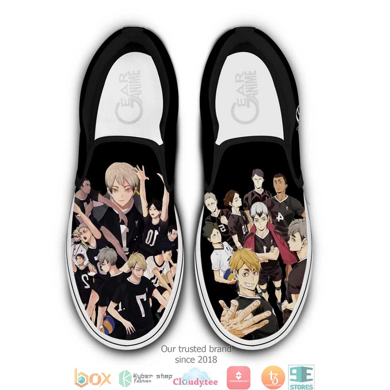 Inarizaki_Anime_Haikyuu_Slip_On_Sneakers_Shoes