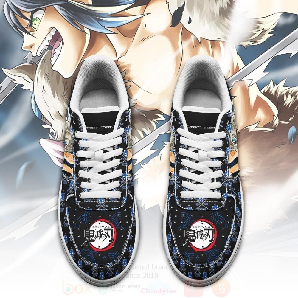 Inosuke_Custom_Demon_Slayer_Anime_NAF_Shoes_1