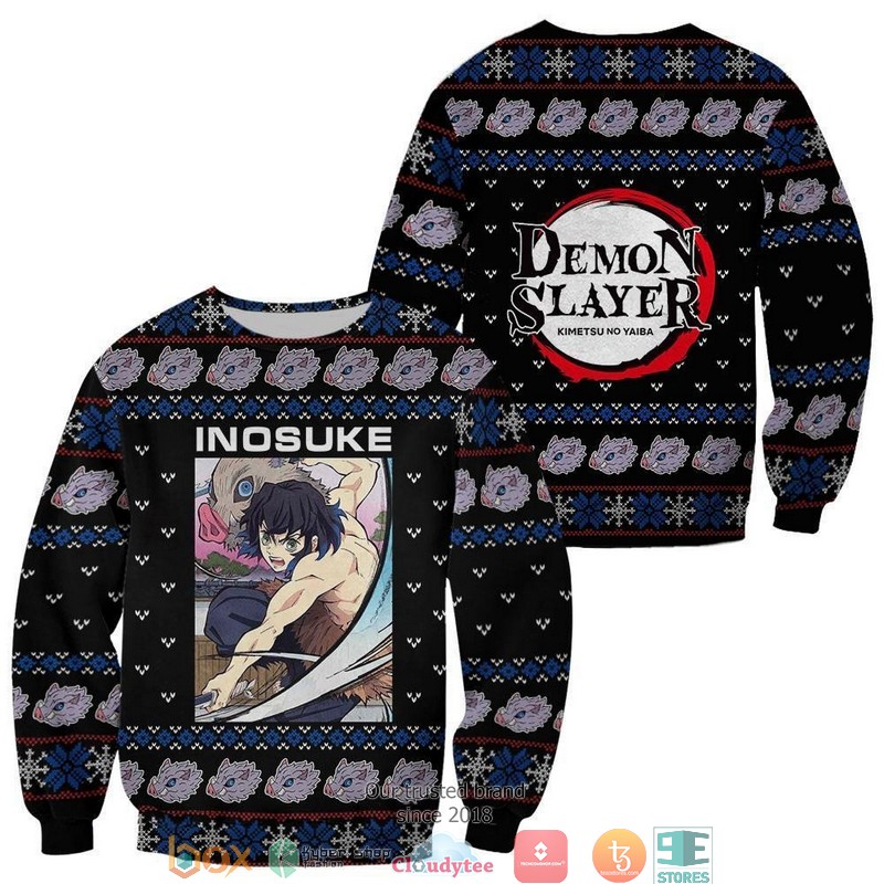 Inosuke_Demon_Slayer_Anime_Clothes_3d_shirt_hoodie