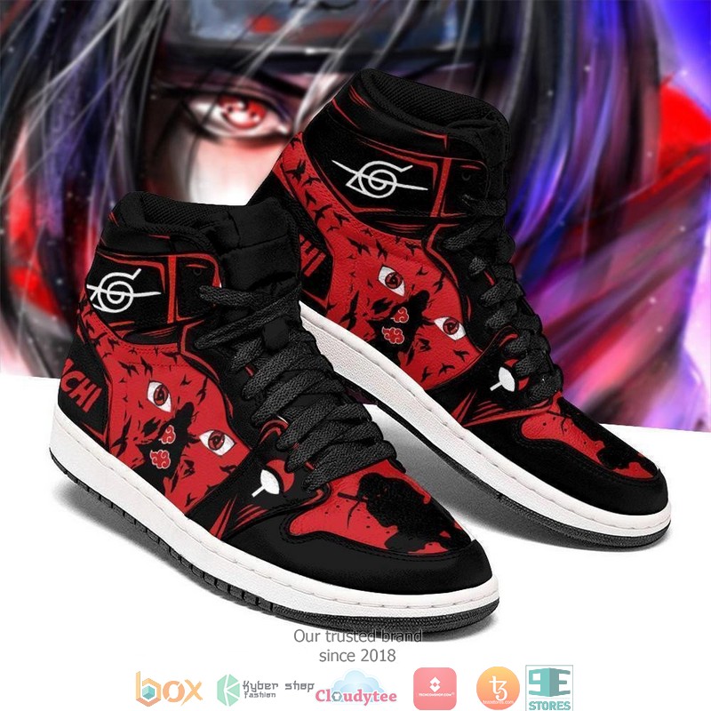 Itachi_Eyes_Anime_Air_Jordan_High_top_shoes