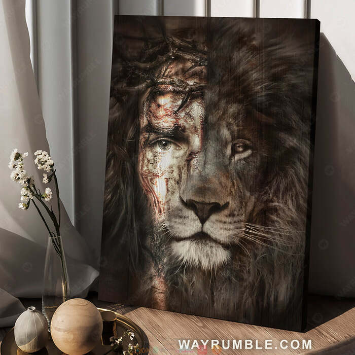 Jesus_The_lion_of_Judah_canvas