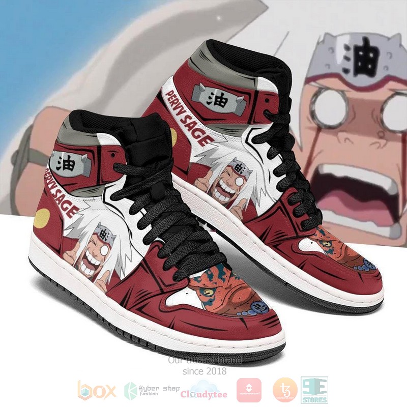 Jiraiya_Pervy_Funny_Face_Anime_Air_Jordan_high_top_shoes