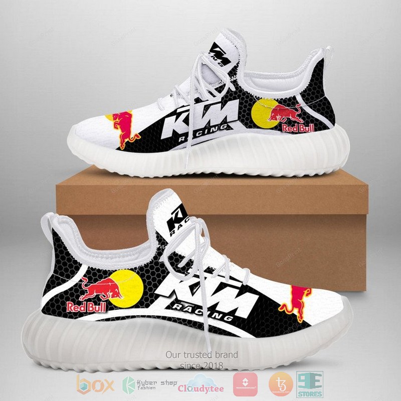KTM_Racing_Red_Bull_black_white_yeezy_shoes_1