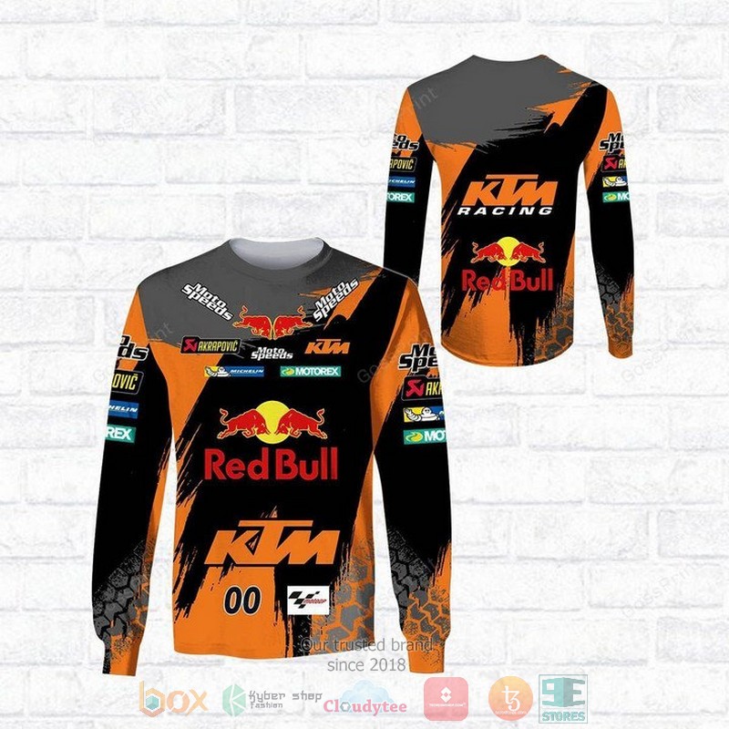 KTM_Racing_Red_Bull_orange_3d_shirt_hoodie_1