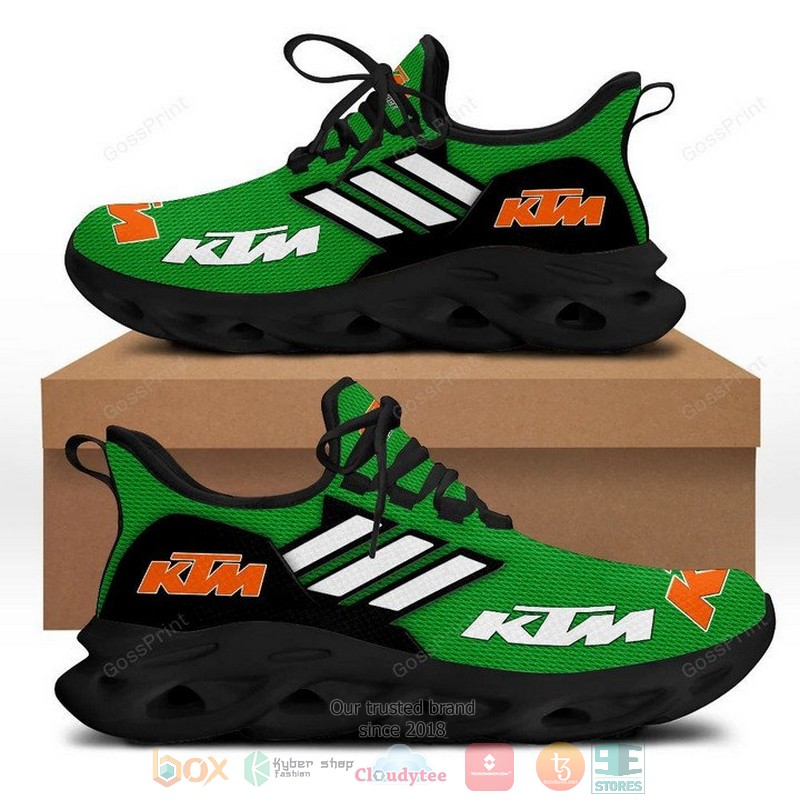 KTM_Racing_green_black_clunky_max_soul_shoes