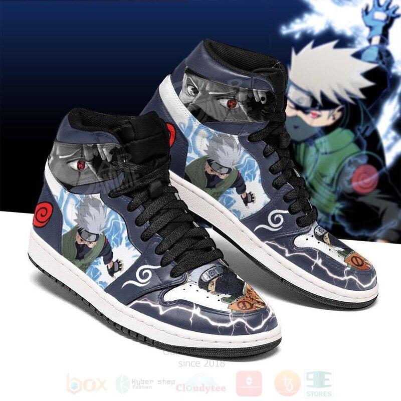 Kakashi_Custom_Lightning_Skill_Anime_Naruto_Air_Jordan_High_Top_Shoes